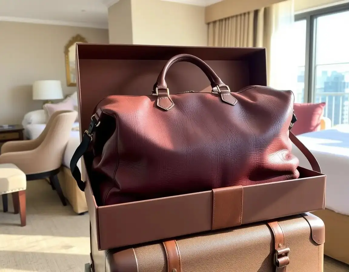 Hochwertige Lederreisetasche