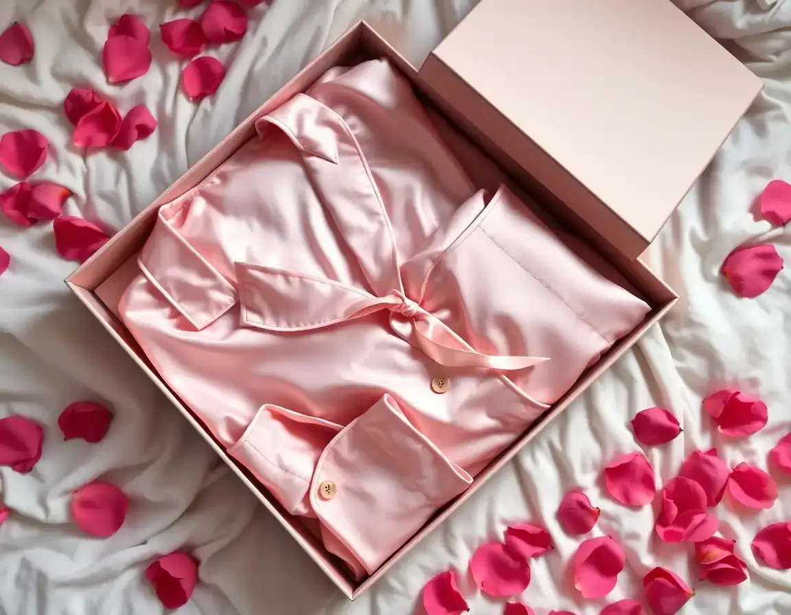 Luxury Pure Silk Sleepwear Pajama Set