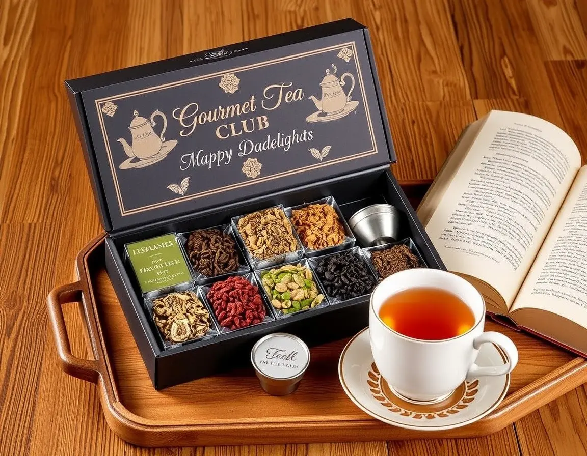 Abonnement-Box für Gourmet-Tees
