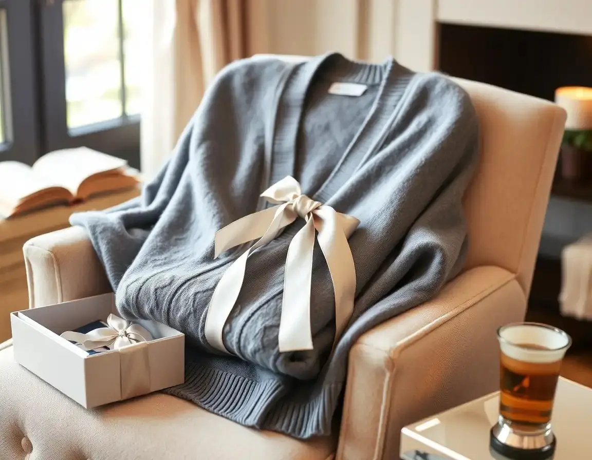 Kaschmir-Mischung Cardigan