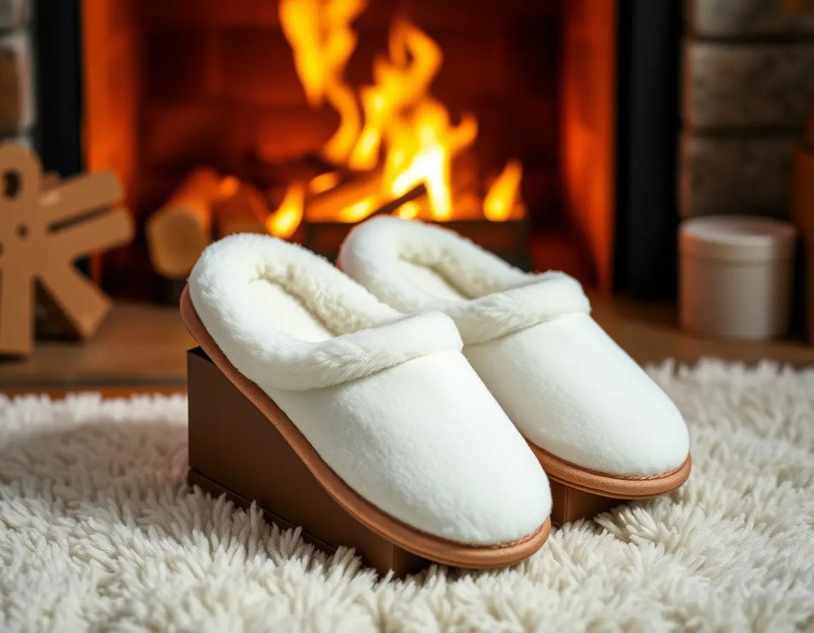 Luxuriöse Anti-Rutsch-Hausschuhe