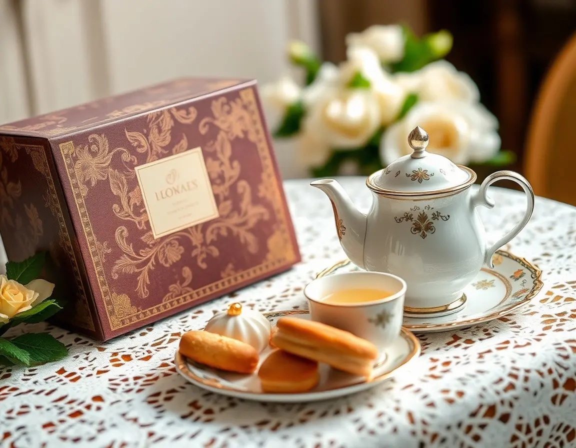 Feines Porzellan Tee-Set