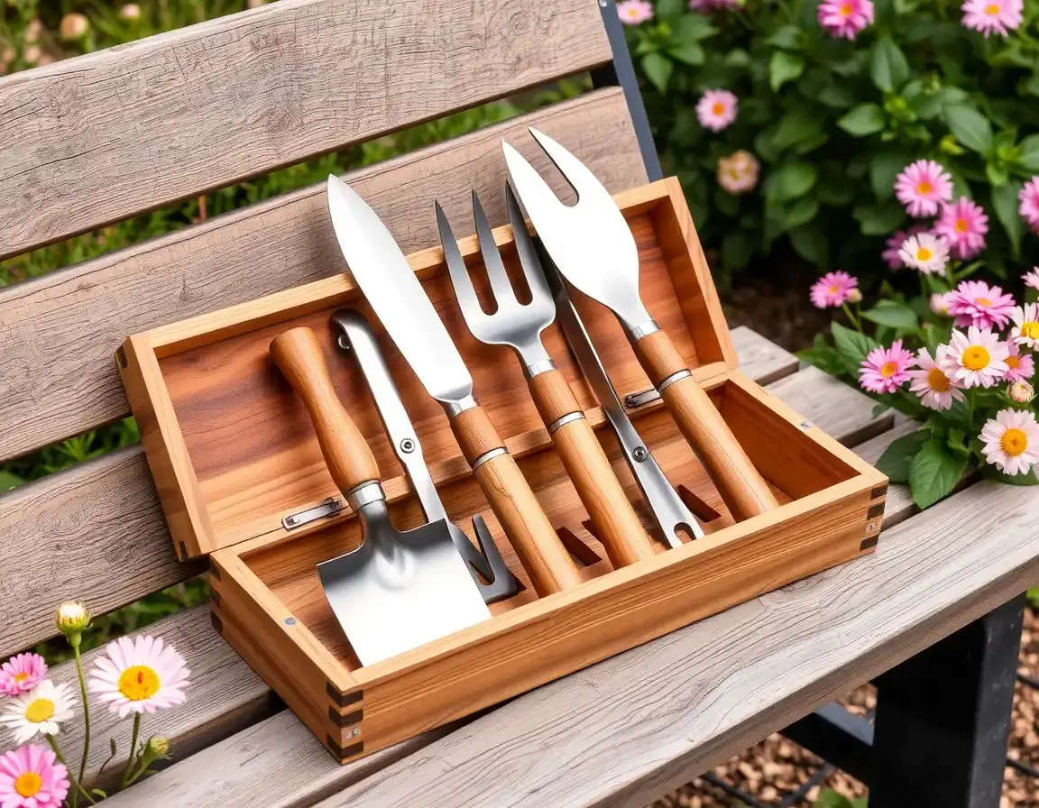 Premium Gartenwerkzeug-Set