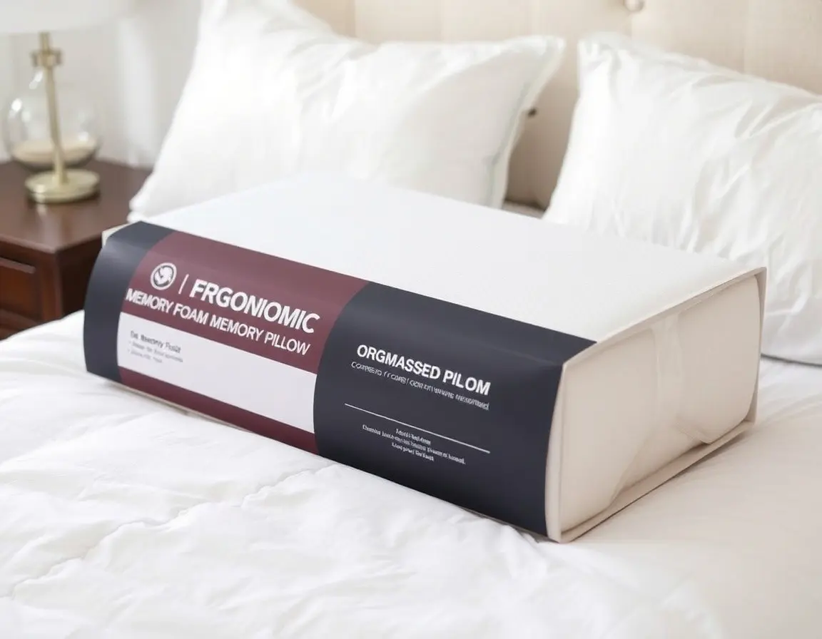 Ergonomisches Memory-Schaum-Kissen