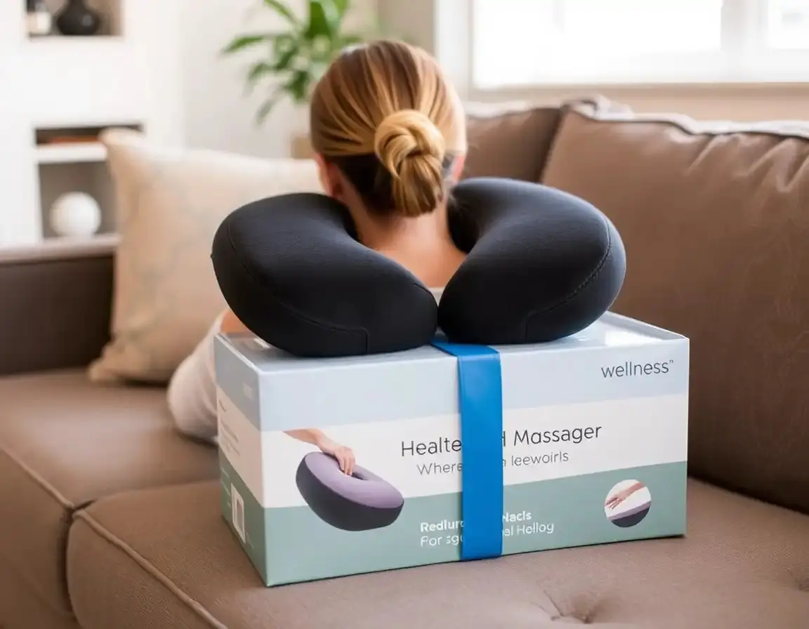 Beheiztes Schulter- und Nackenmassagegerät