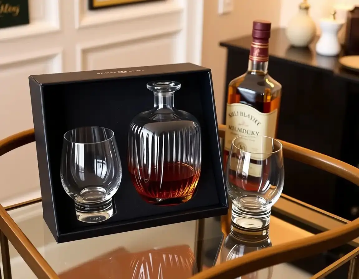 Whiskey Karaffe und Gläser-Set