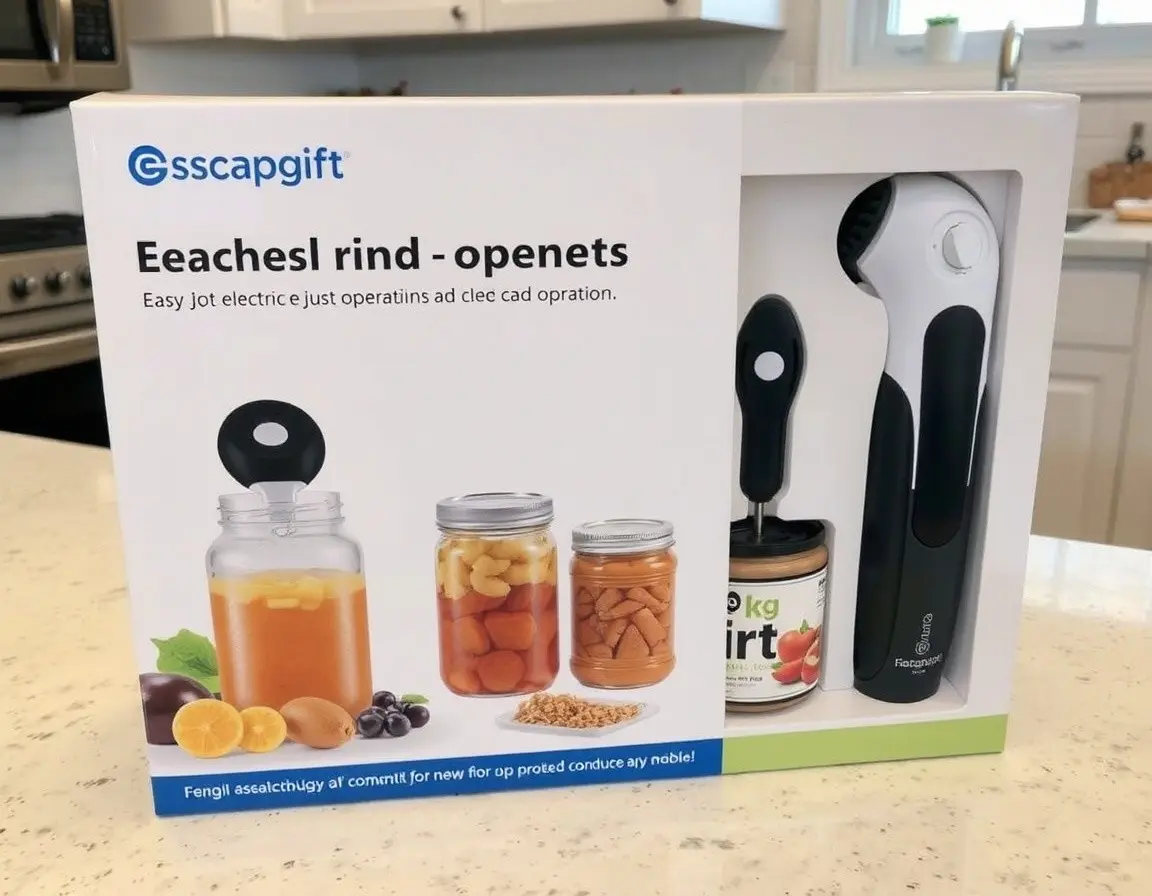 Elektrisches Dosen- und Glasöffner-Set