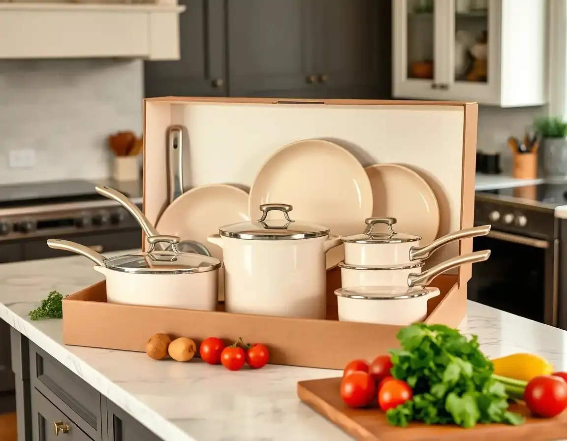 Antihaft-Keramik-Kochgeschirr-Set