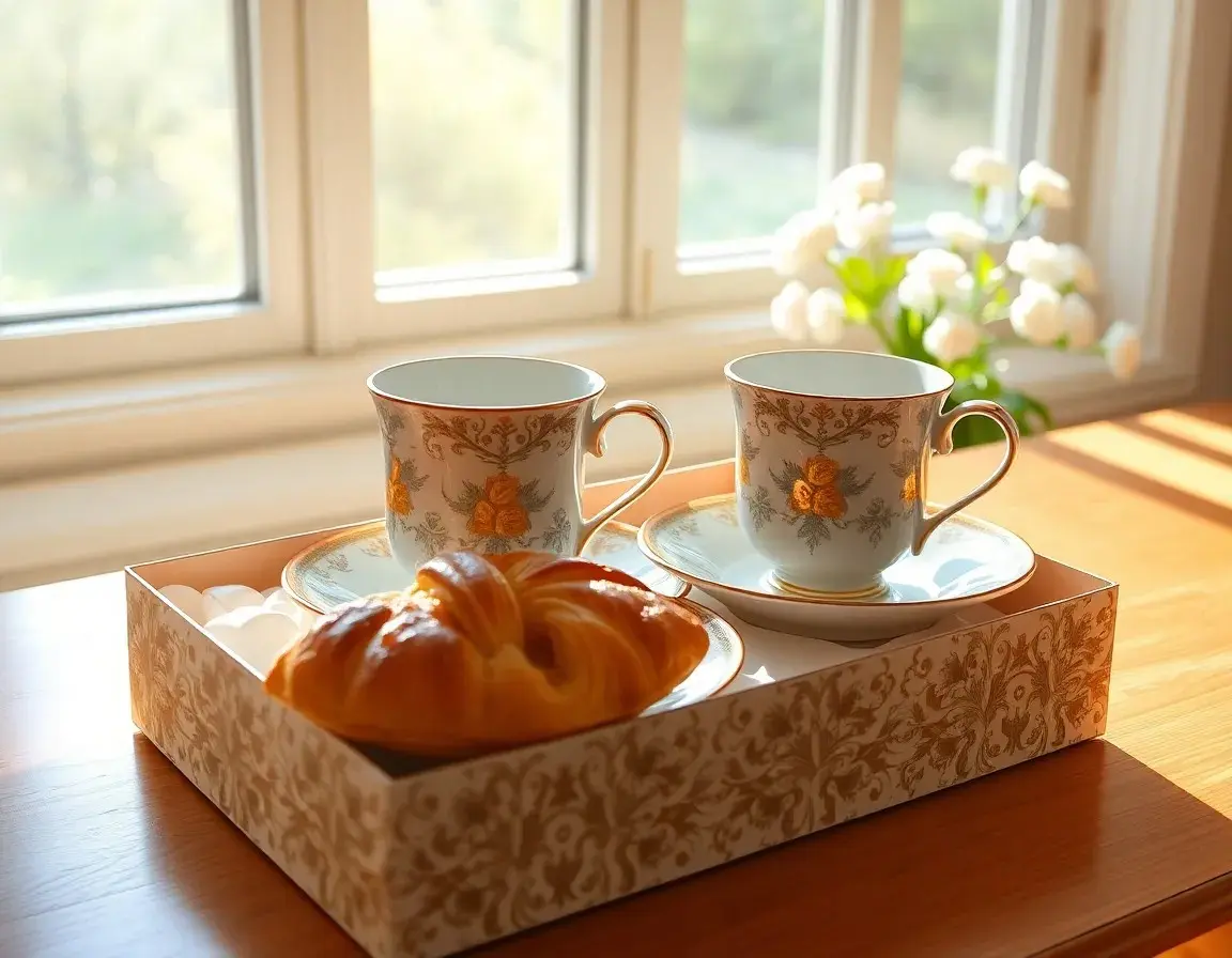 Keramik Tee-Set im europäischen Stil