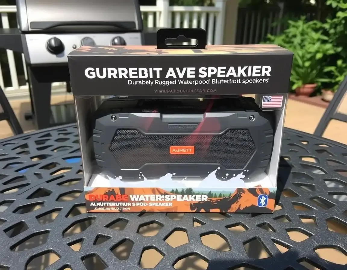 Robuster, wasserdichter Bluetooth-Lautsprecher