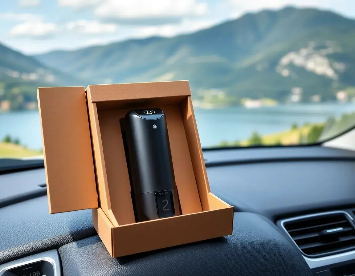 Kompakte, tragbare Espressomaschine