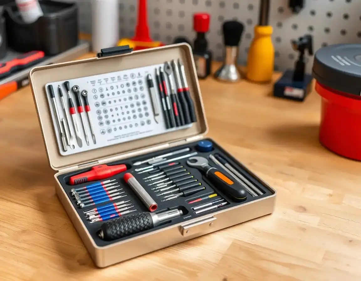 Kompaktes Präzisions-Werkzeug-Set
