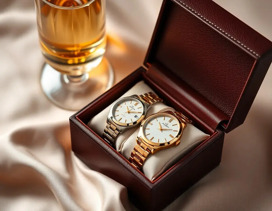 Luxus-Partneruhren-Set