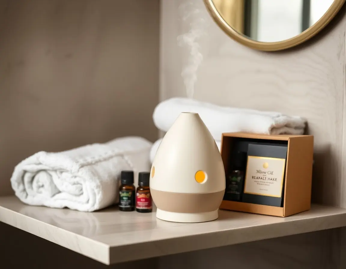 Elegantes Keramik Diffuser Set als romantisches Geschenk