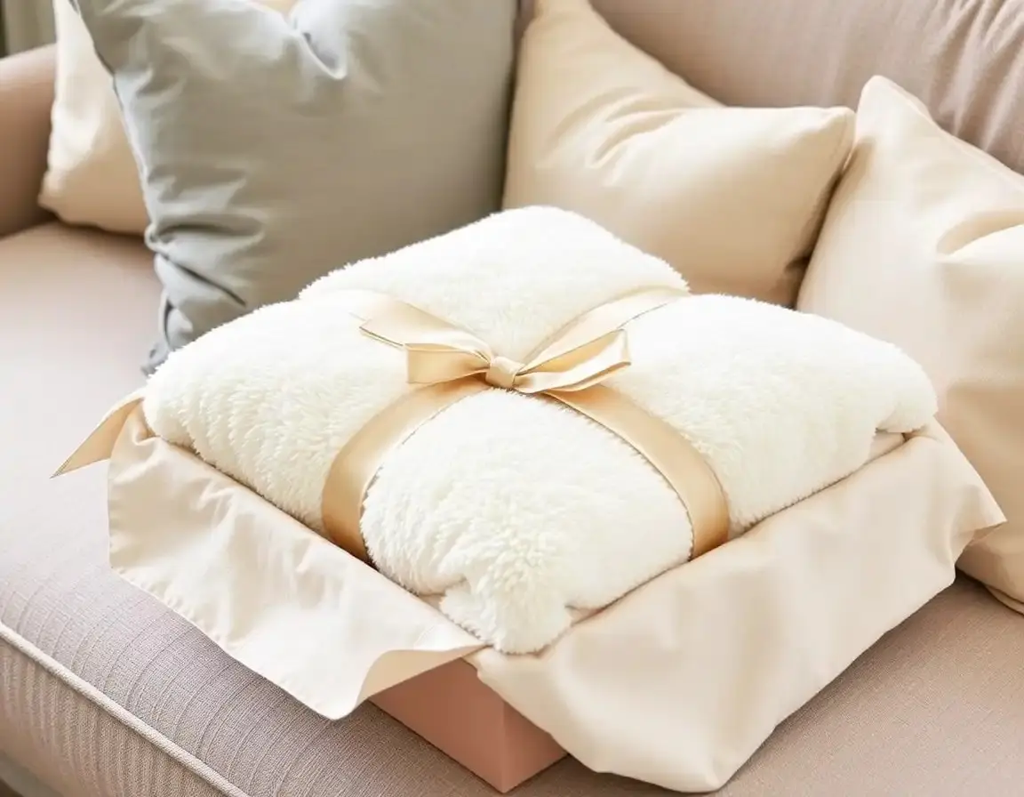 Luxuriöse Gewichtsdecke für Wellness und besseren Schlaf