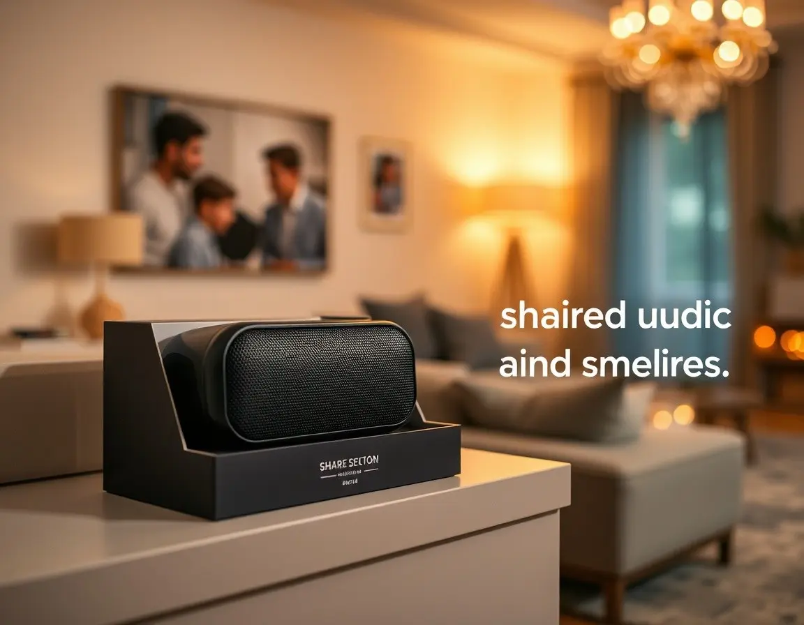 High-Fidelity Bluetooth Lautsprecher als Geschenk