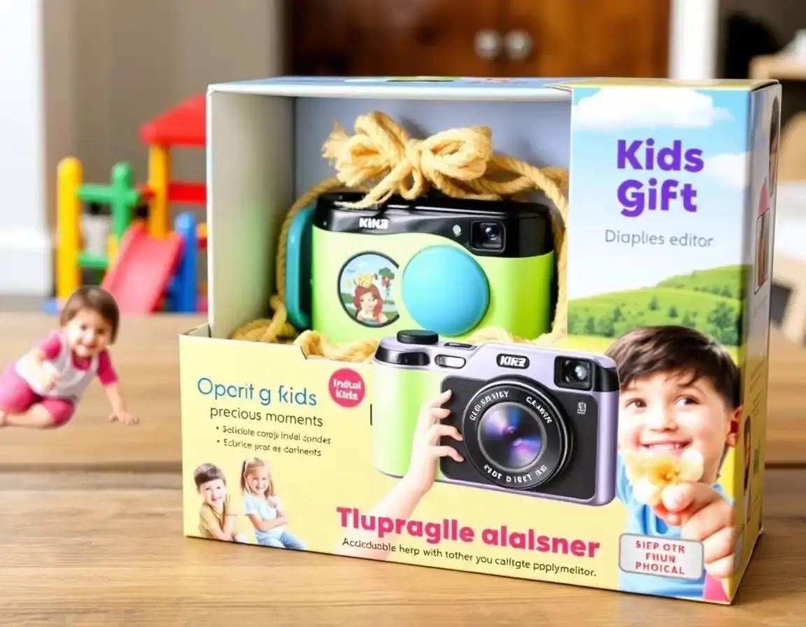 Robuste Digitalkamera für Kinder