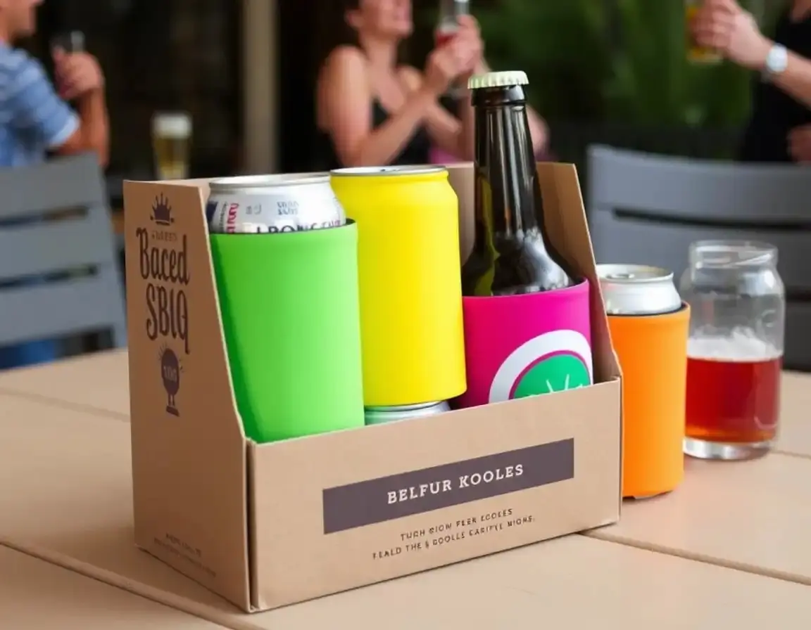 Isolierendes Bier-Koozie-Set