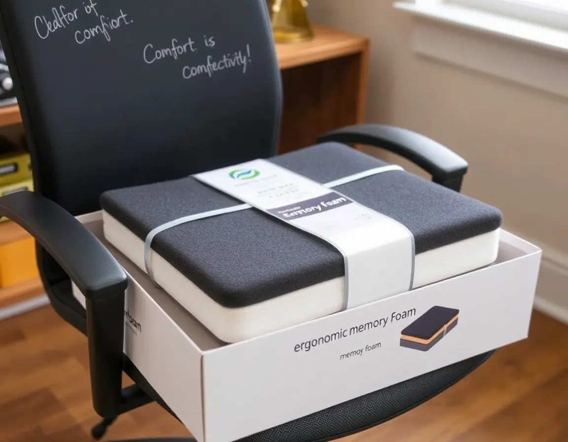 Ergonomisches Stuhlkissen