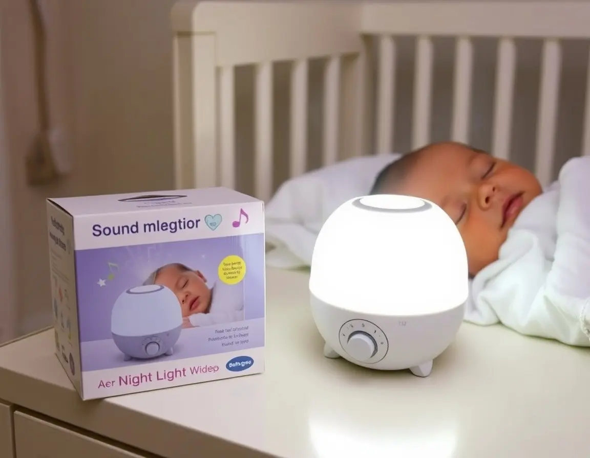 White Noise Baby Sound Machine Projektor