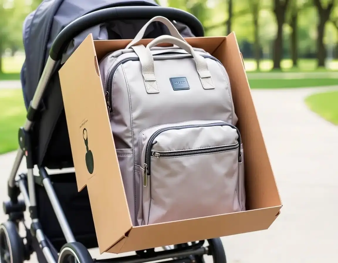 Multifunktionaler Wickelrucksack