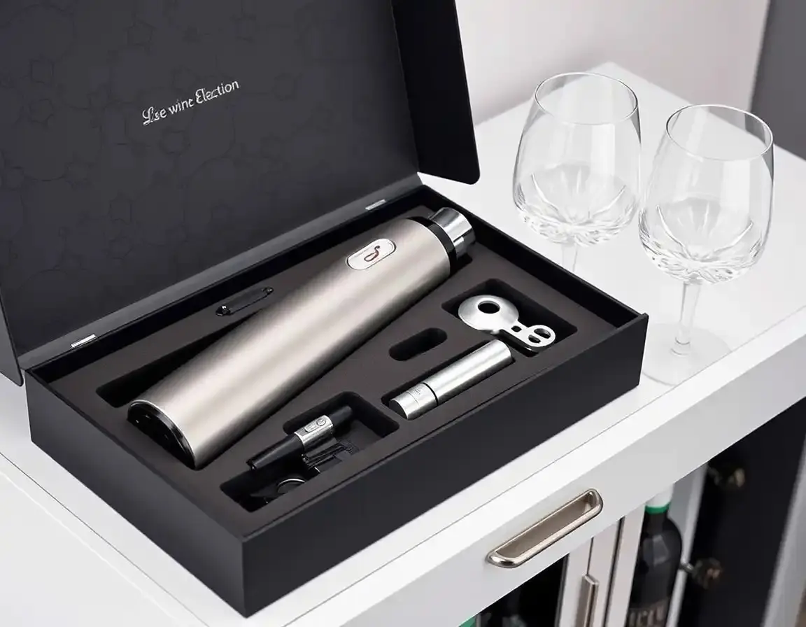 Elektrisches Weinöffner-Set