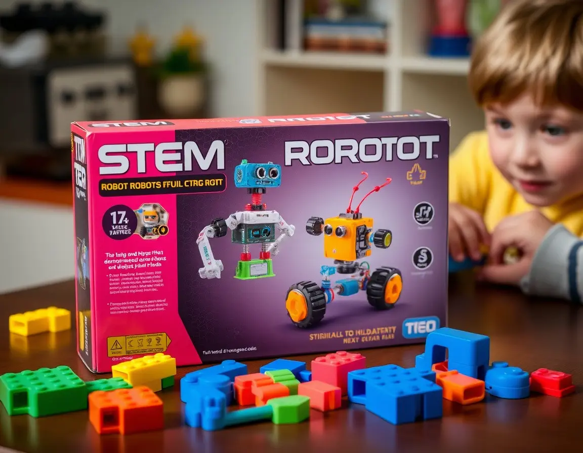 STEM Robot Building Kit for Kids