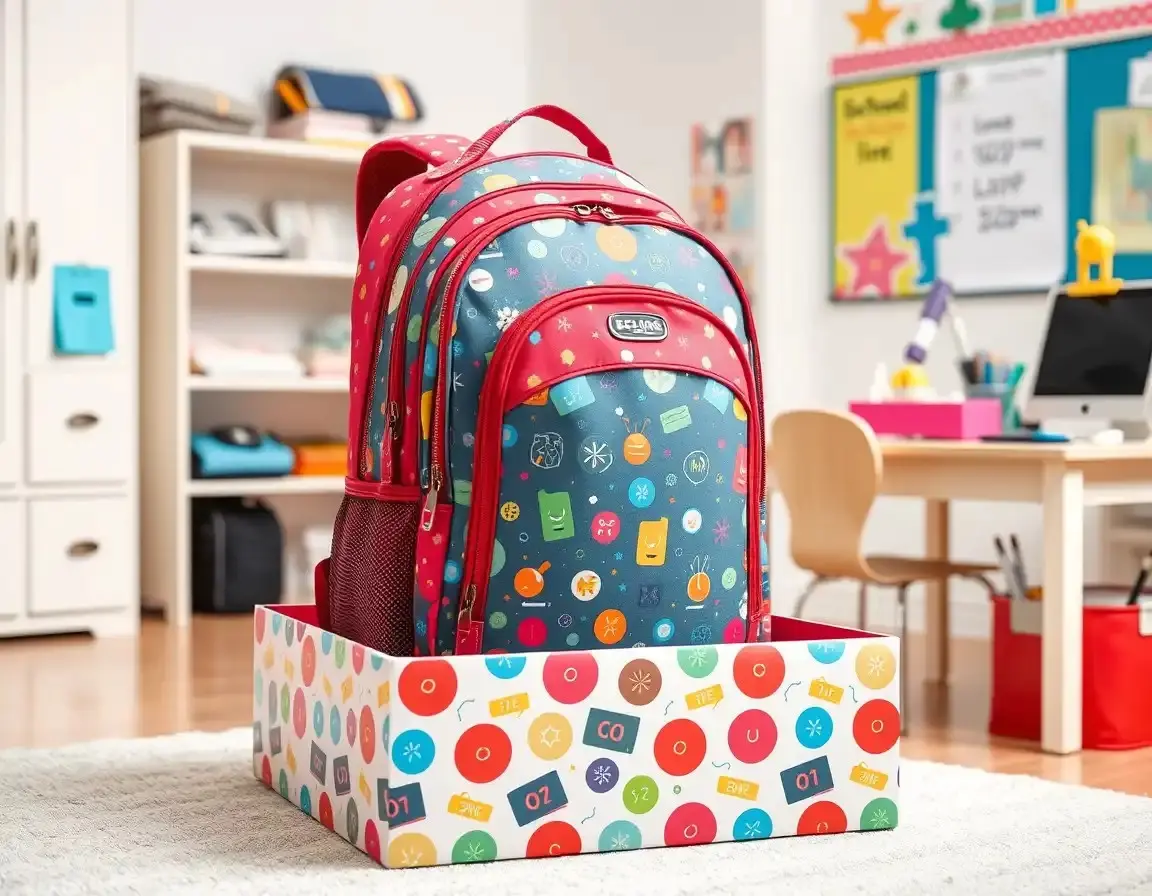 Ergonomic Kids School Backpack