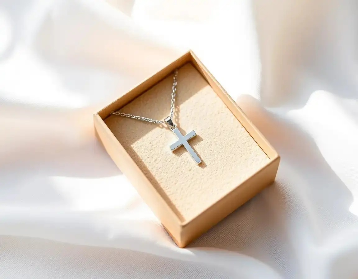 Sterling Silver Cross Pendant Necklace
