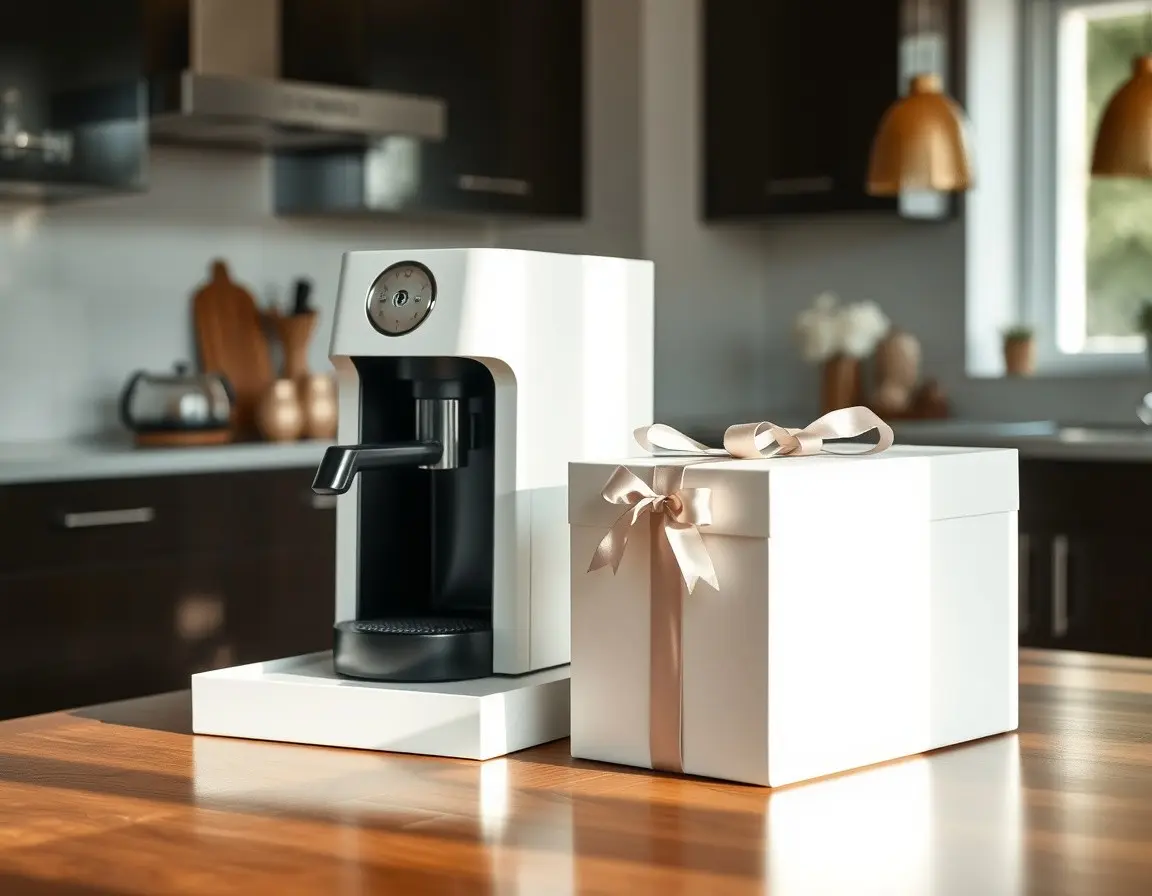 Luxuriöse Kaffeemaschine