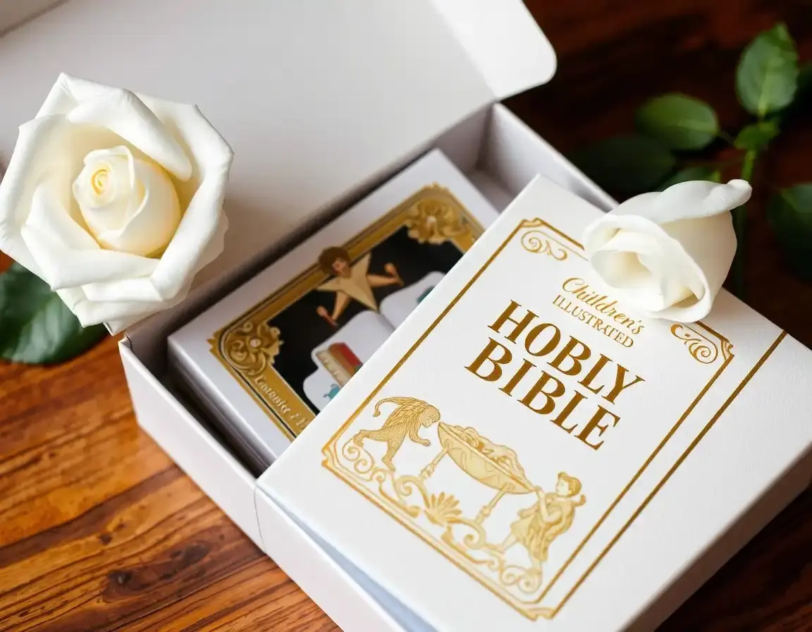 Kinderbibel Illustrierte Ausgabe als Kommunionsgeschenk