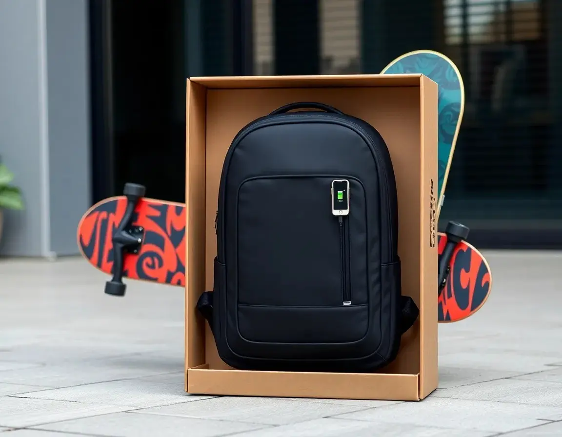 Anti-Diebstahl Laptop-Rucksack als Geschenk