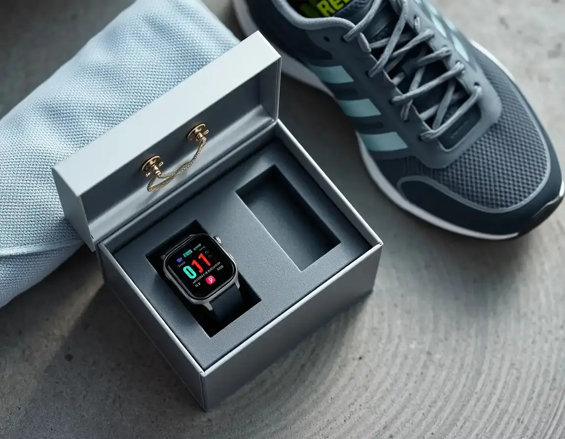 Sport Smartwatch mit Fitness-Tracker als Geschenk