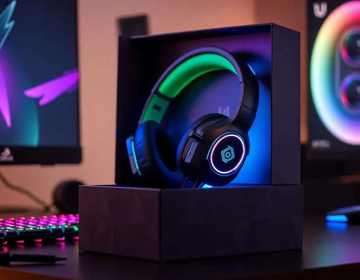 Pro Gaming Headset mit Surround Sound als Geschenk