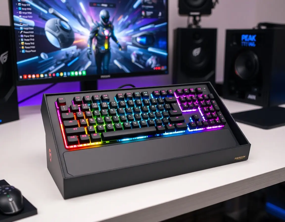 Kompakte 60% Mechanische Gaming-Tastatur als Geschenk