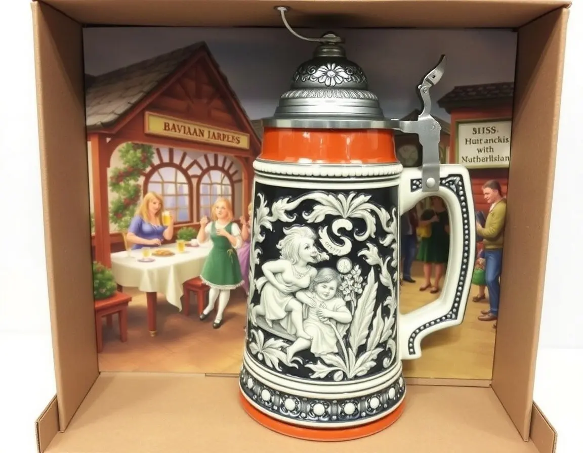 Traditioneller deutscher Bierkrug