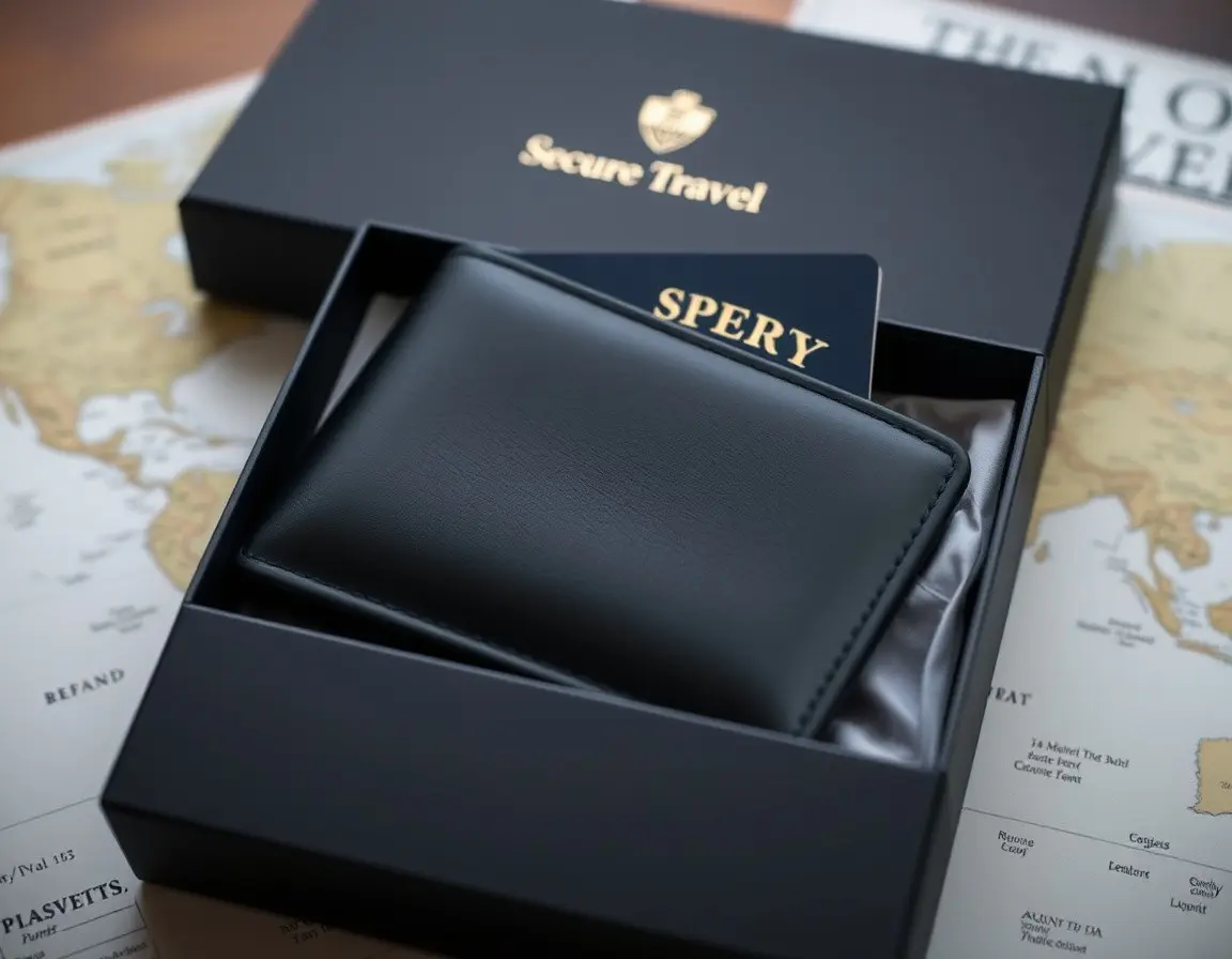 RFID-blockierende Reisebrieftasche