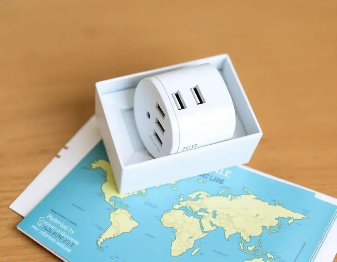 Universal Reiseadapter mit USB