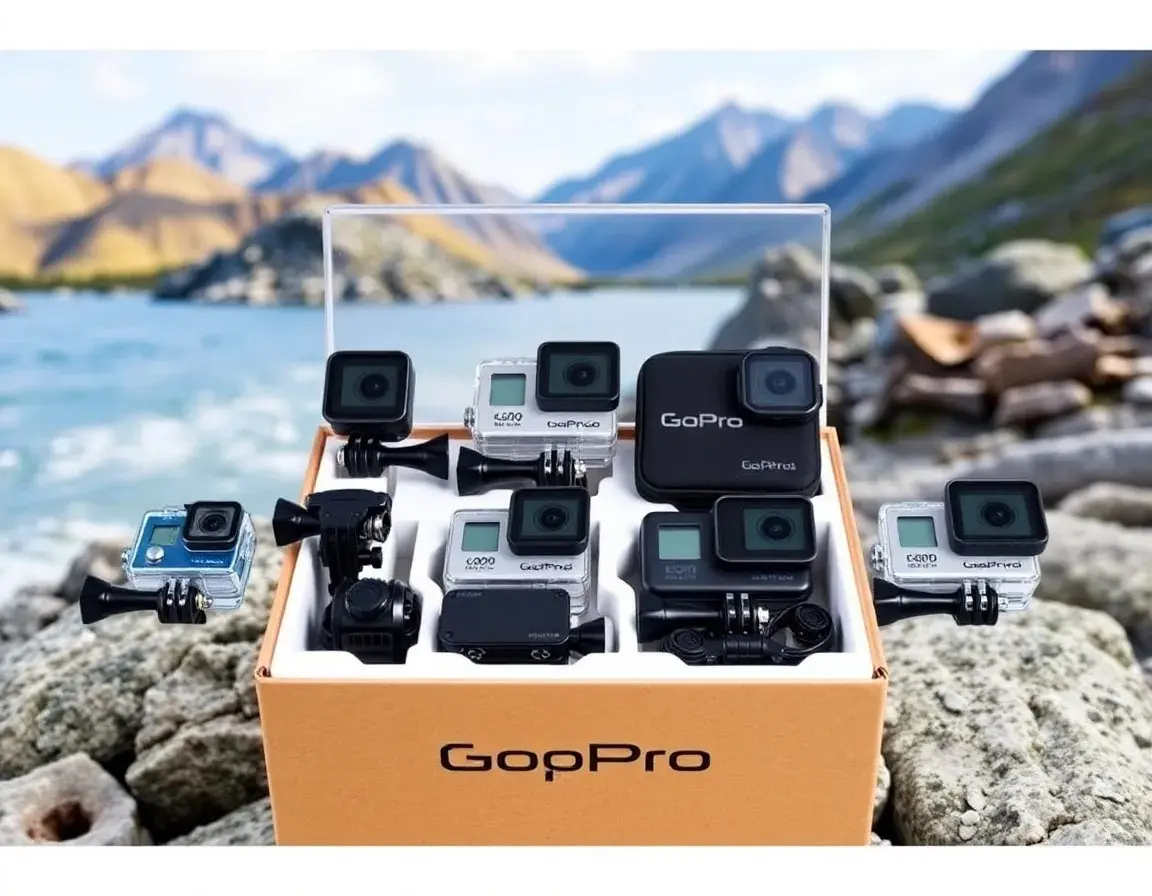 GoPro Action Kamera Zubehör-Set