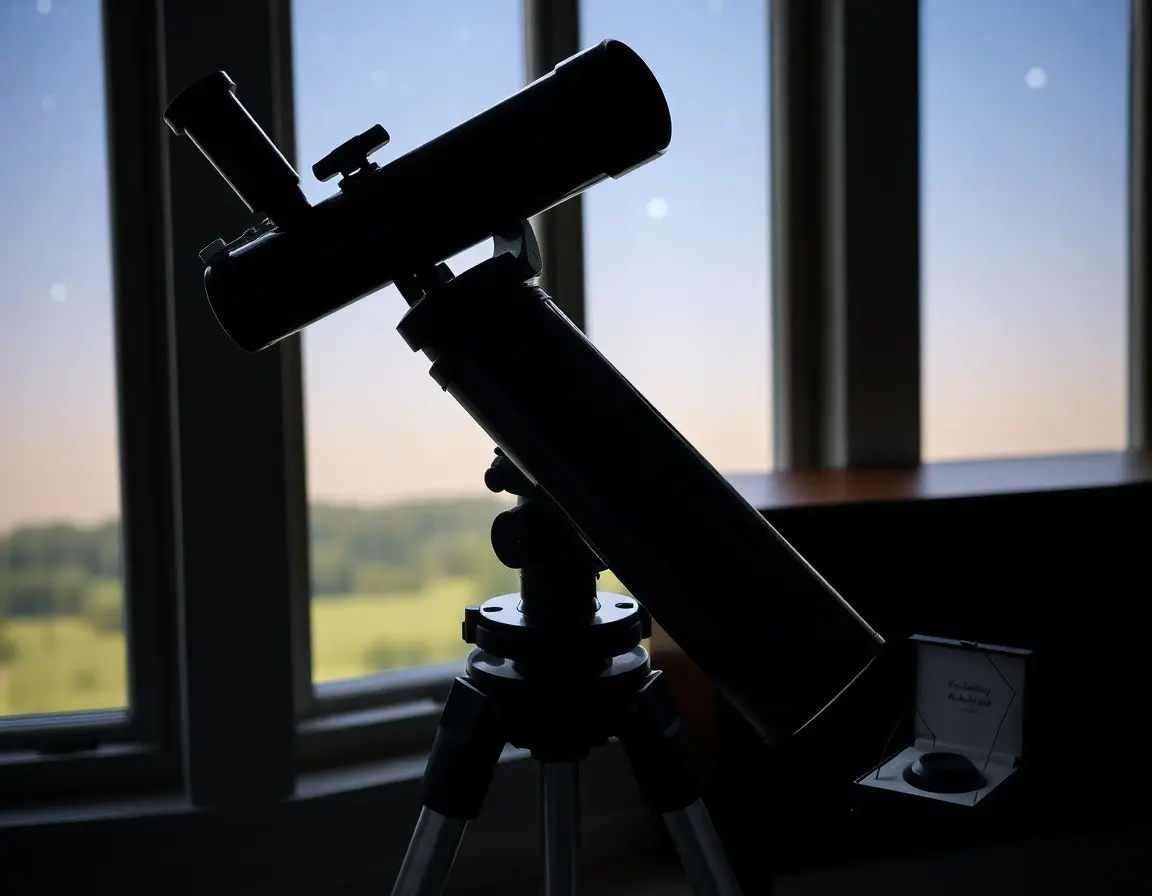 Professionelles Refraktor-Teleskop