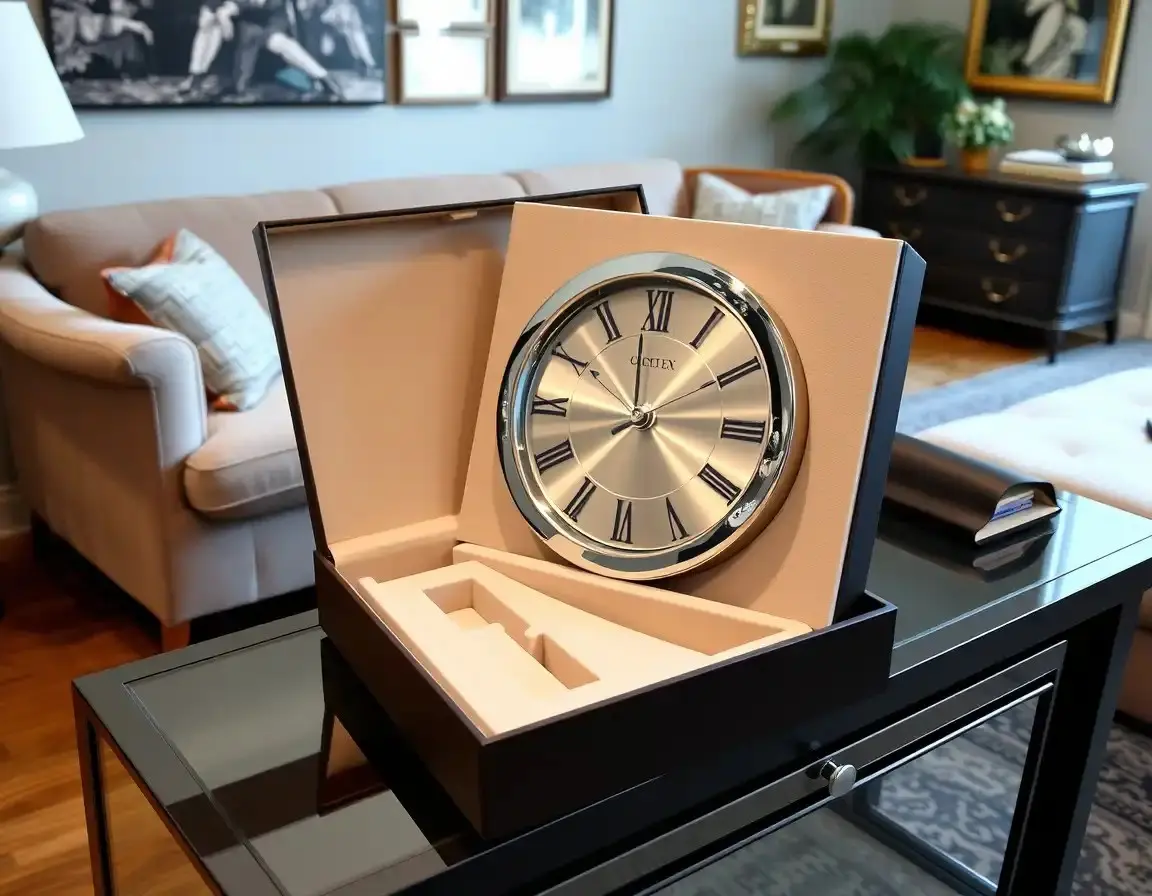 Wanduhr im Art-Déco-Stil als einzigartiges Geschenk