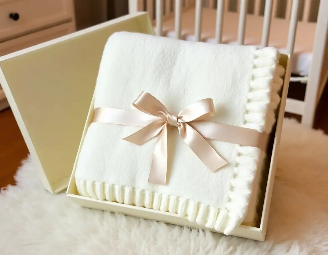 Luxuriöse Kaschmir-Babydecke