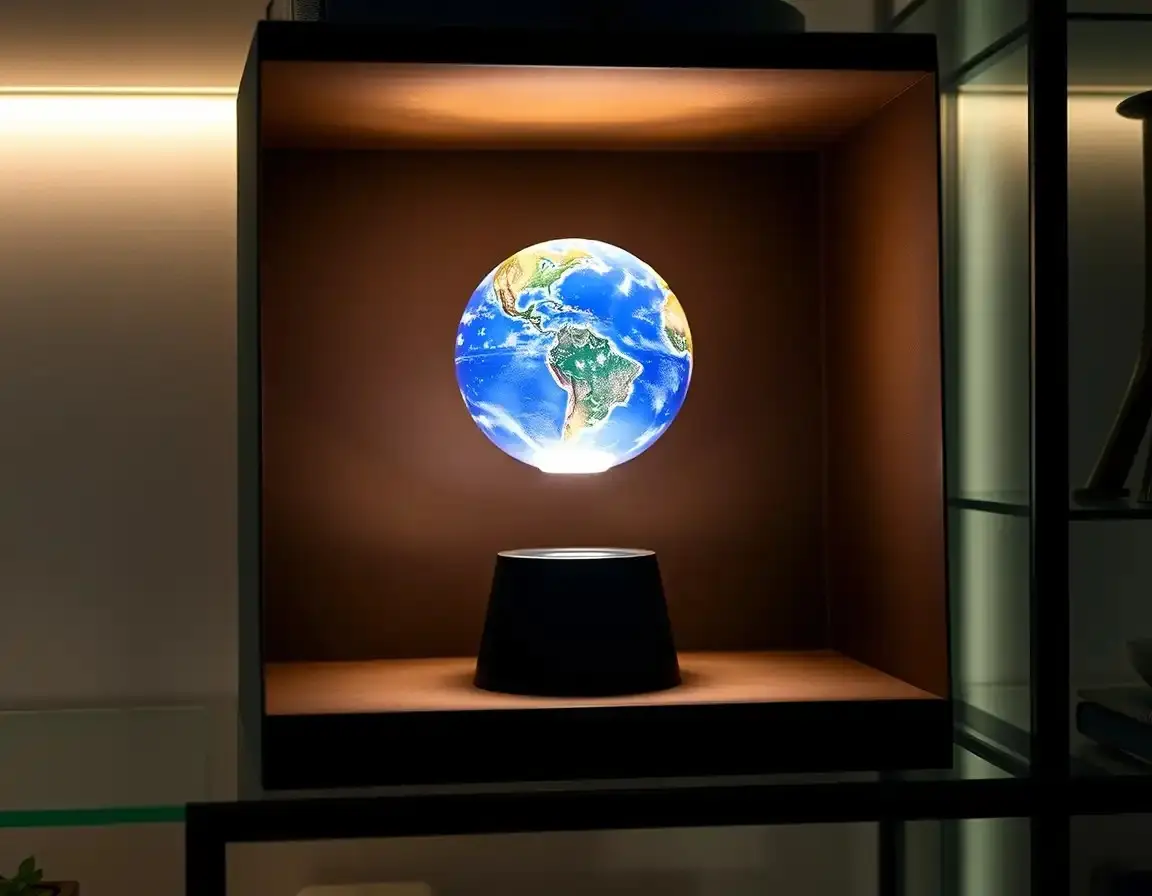 Magnetisch schwebende Globus Lampe