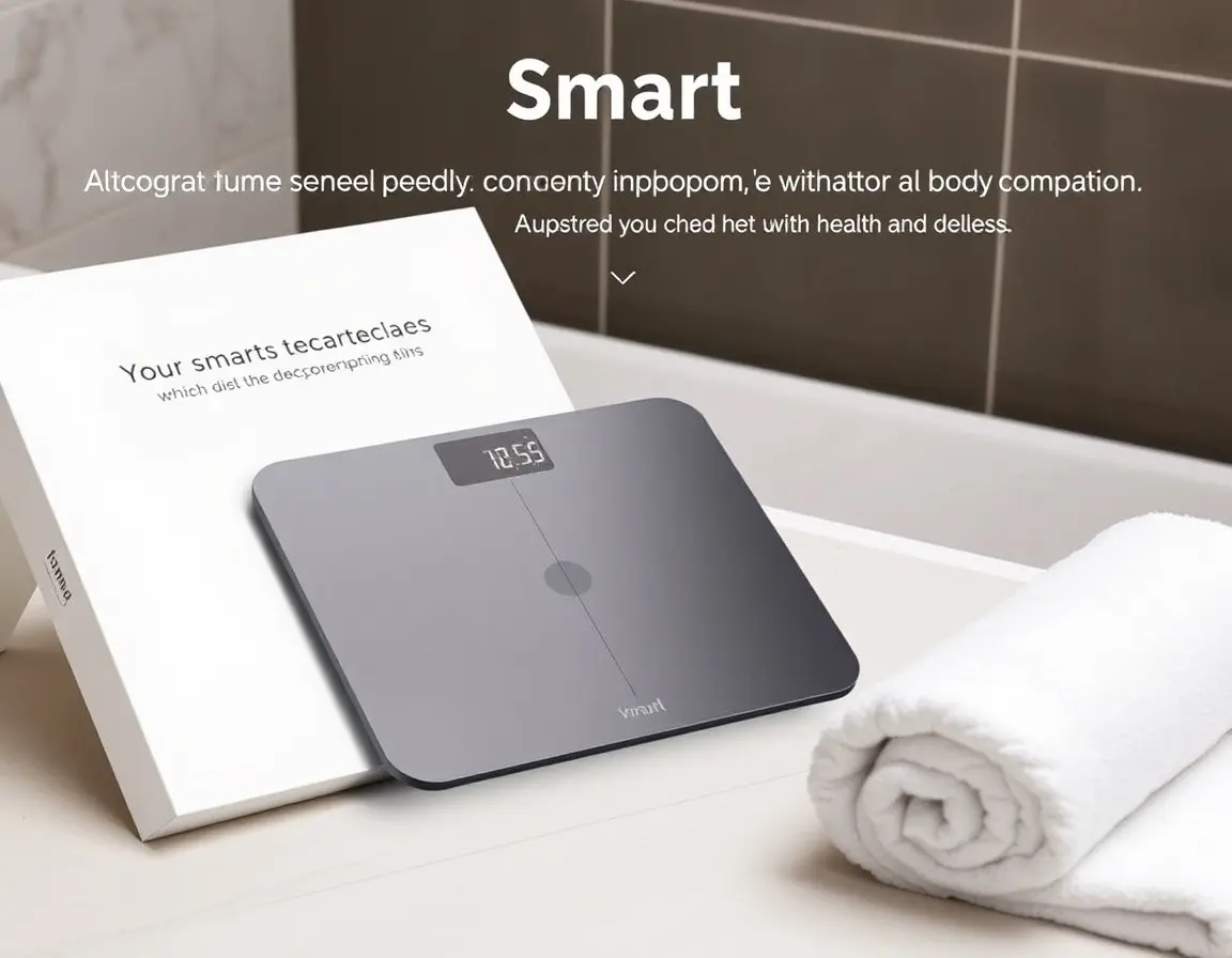 Smarte Waage mit Körperanalyse