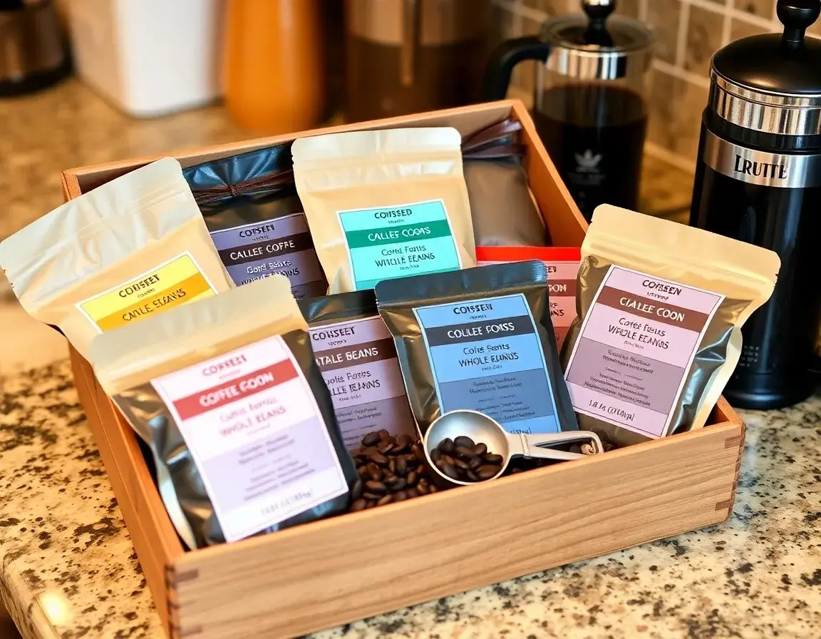 Gourmet Kaffee Probierbox