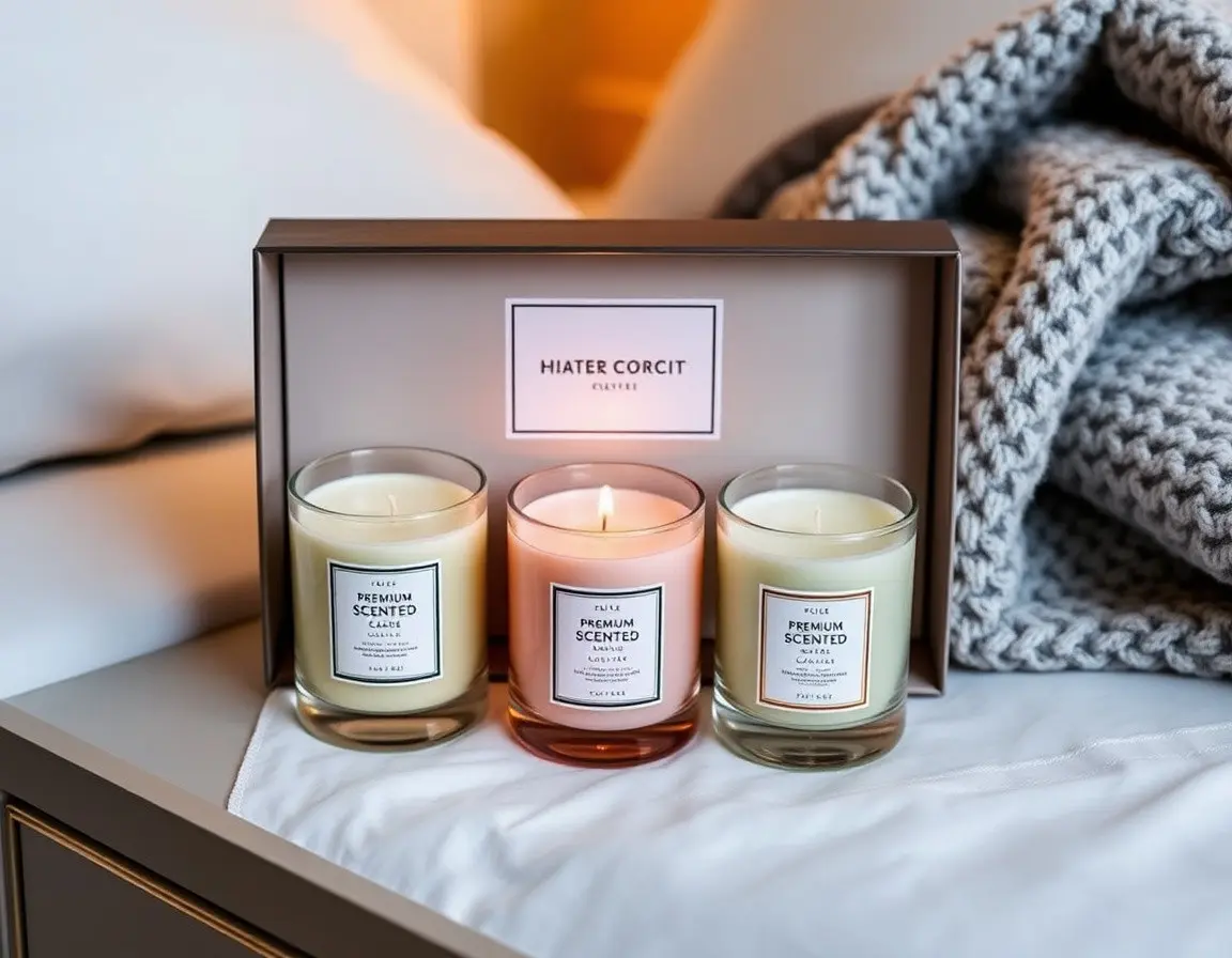 Luxuriöses Duftkerzen-Set