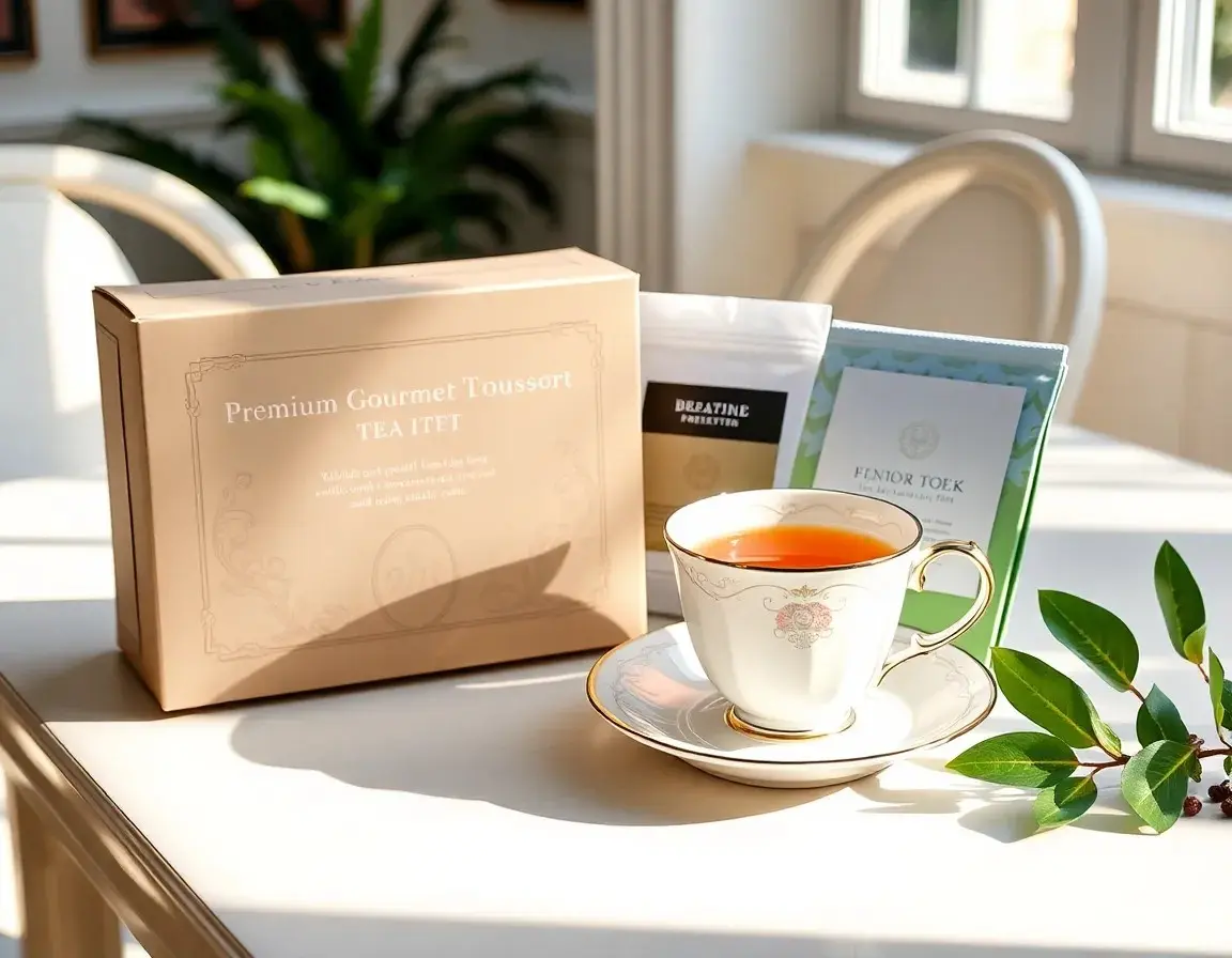 Gourmet Tea and Teacup Set