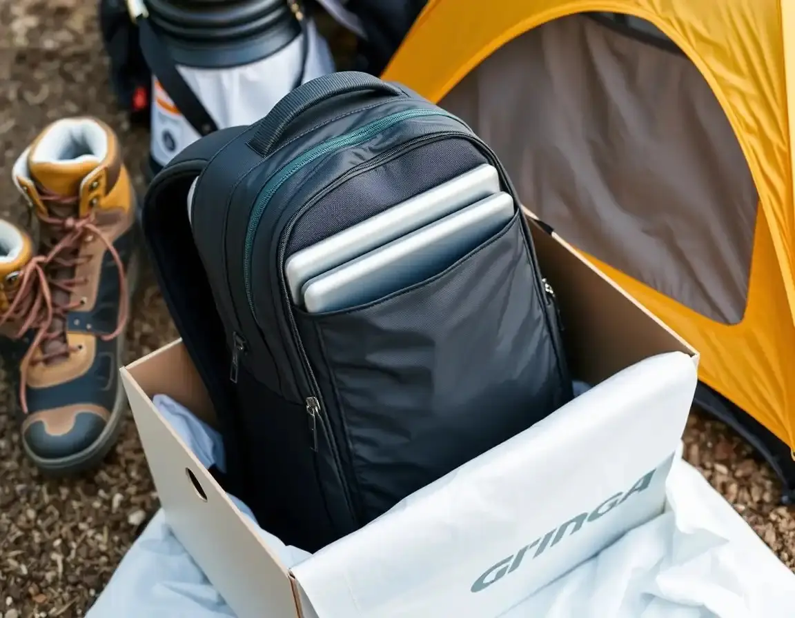 Durable Sports Backpack Laptop Compartment