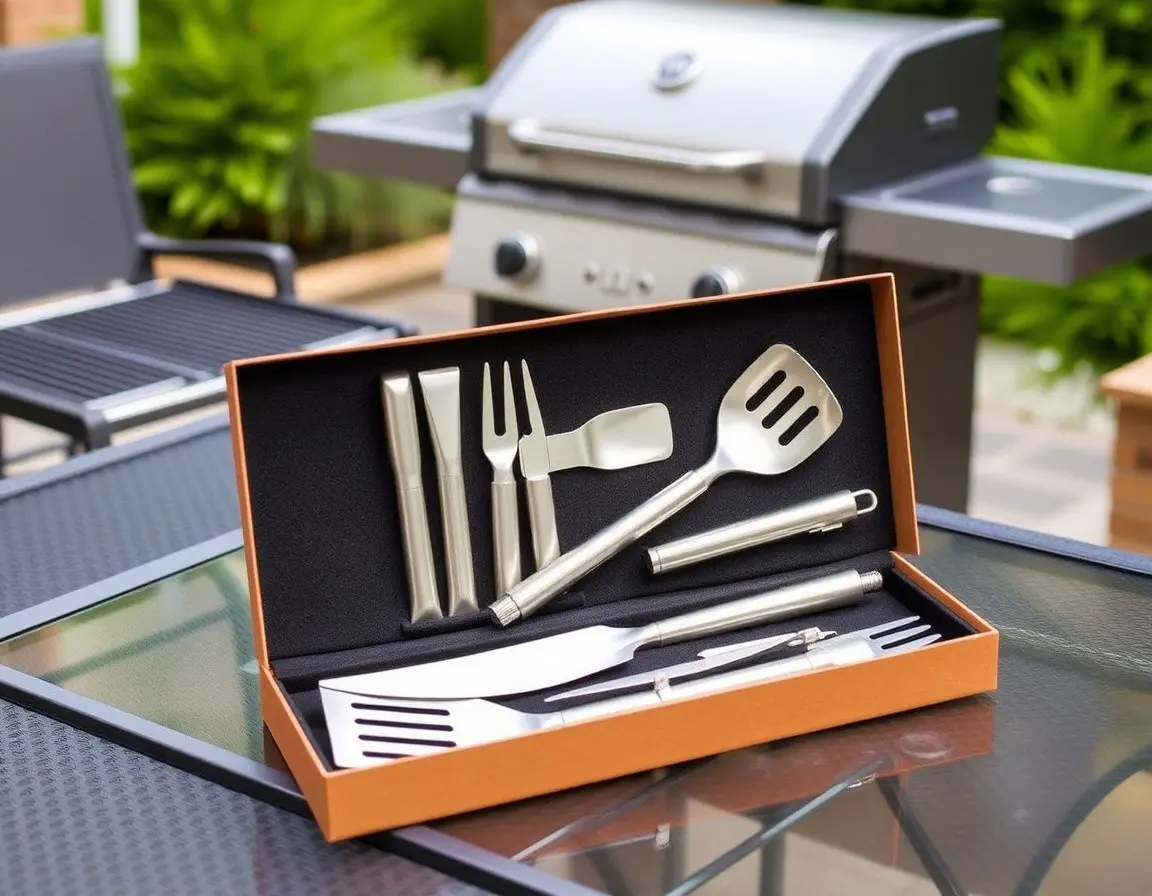Stainless Steel BBQ Tool Set