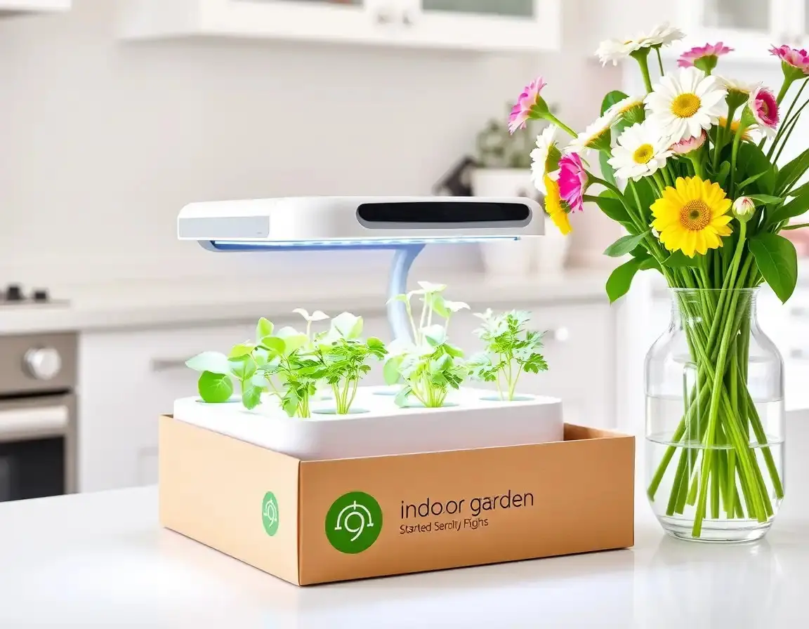 Smartes Indoor Kräutergarten-Kit